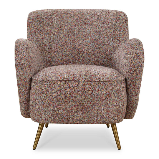 American Home Furniture Uttermost Gemstone Confetti Toned Accent Chair