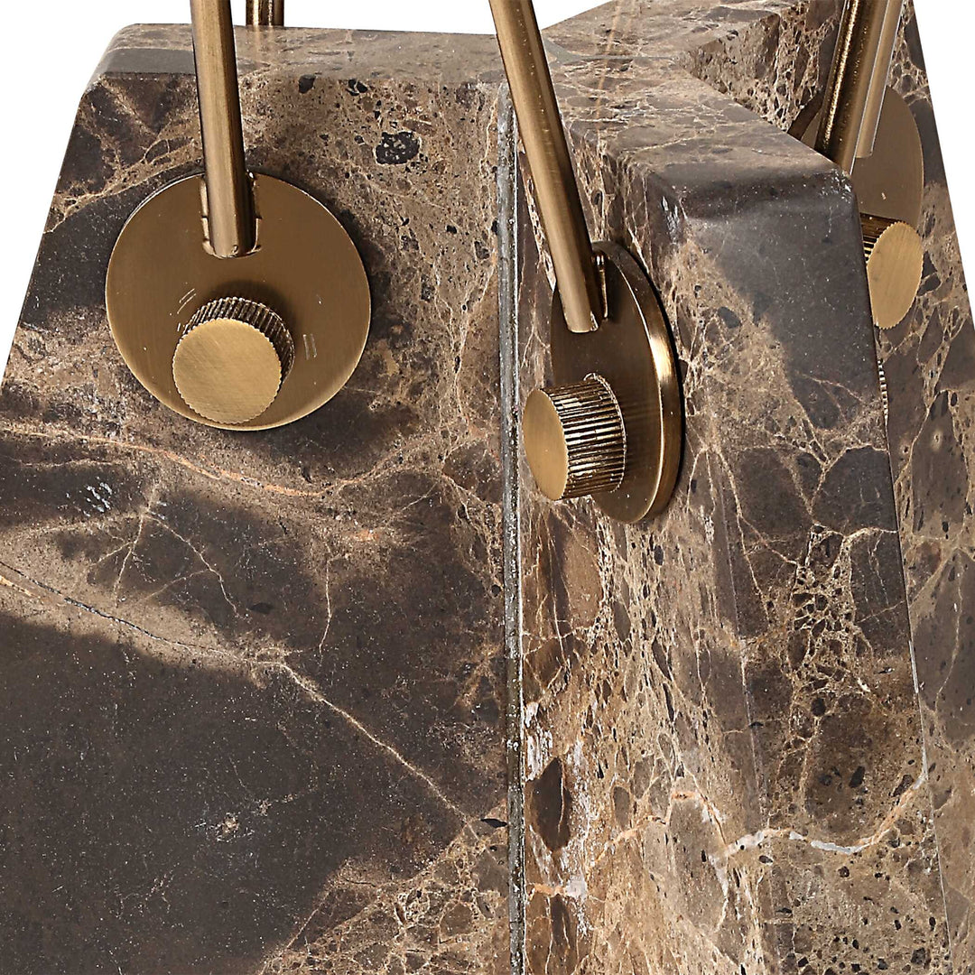 American Home Furniture Uttermost Levitate Marble Accent Table