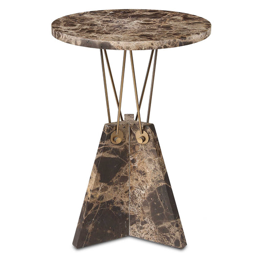 American Home Furniture Uttermost Levitate Marble Accent Table