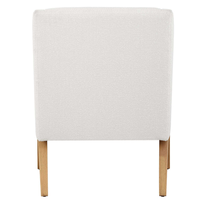 American Home Furniture Uttermost Evolve White Fabric Accent Chair