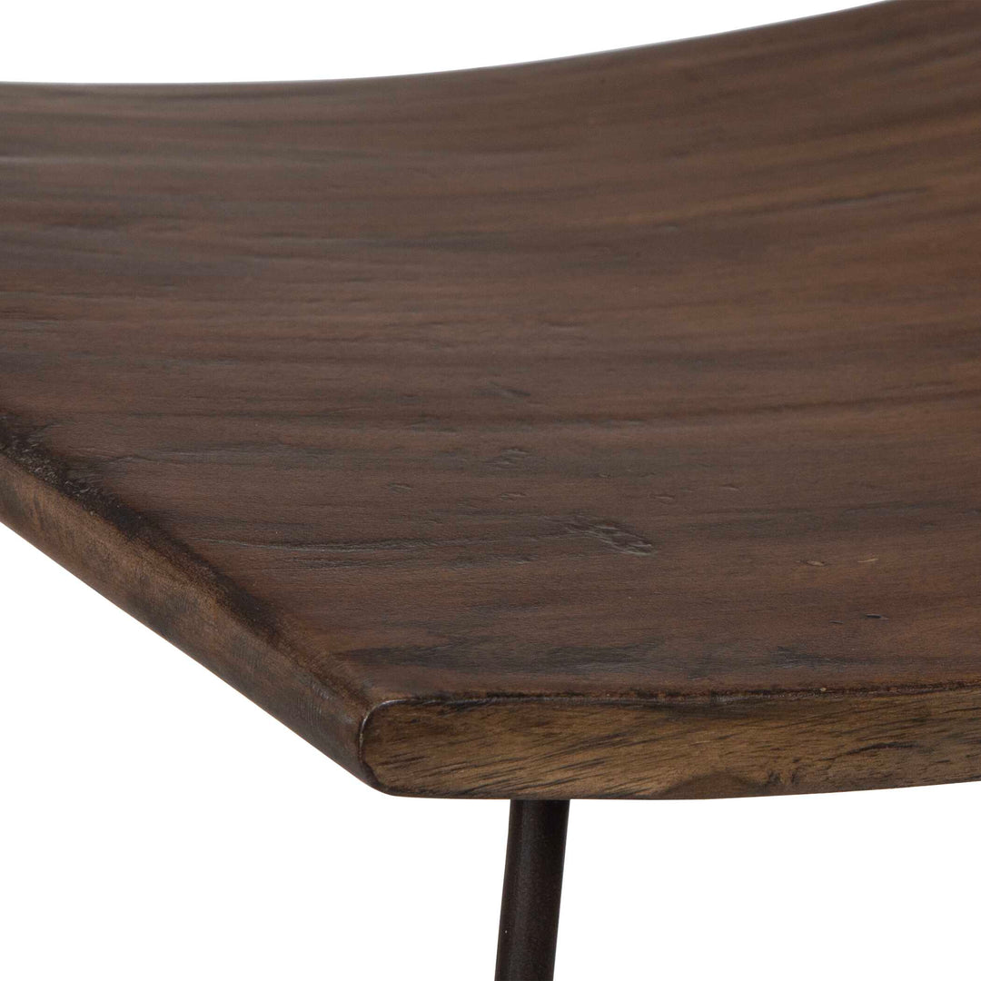 American Home Furniture Uttermost Thura Walnut Counter Stool