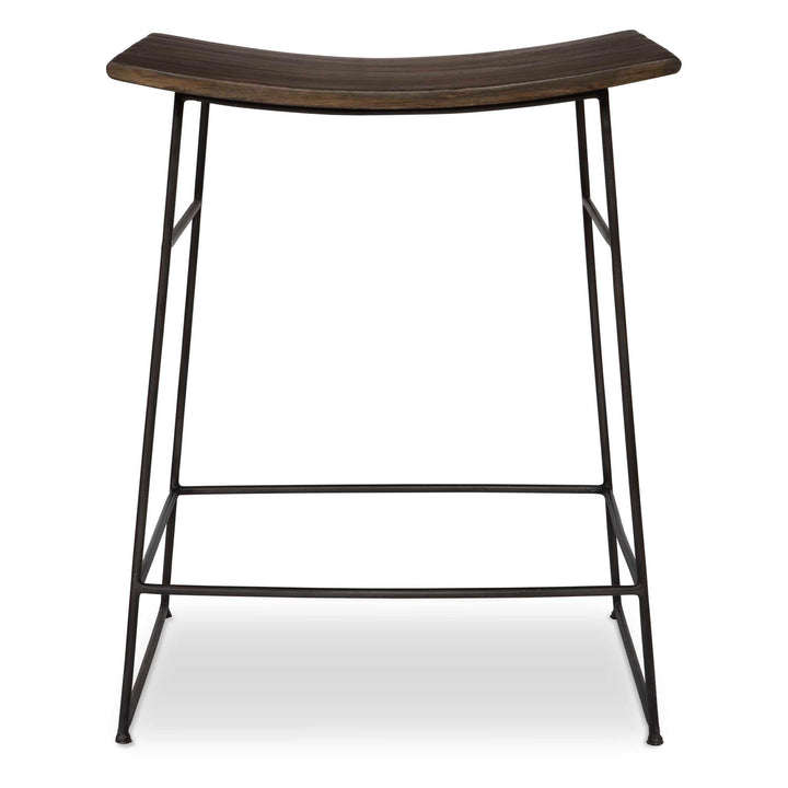 American Home Furniture Uttermost Thura Walnut Counter Stool