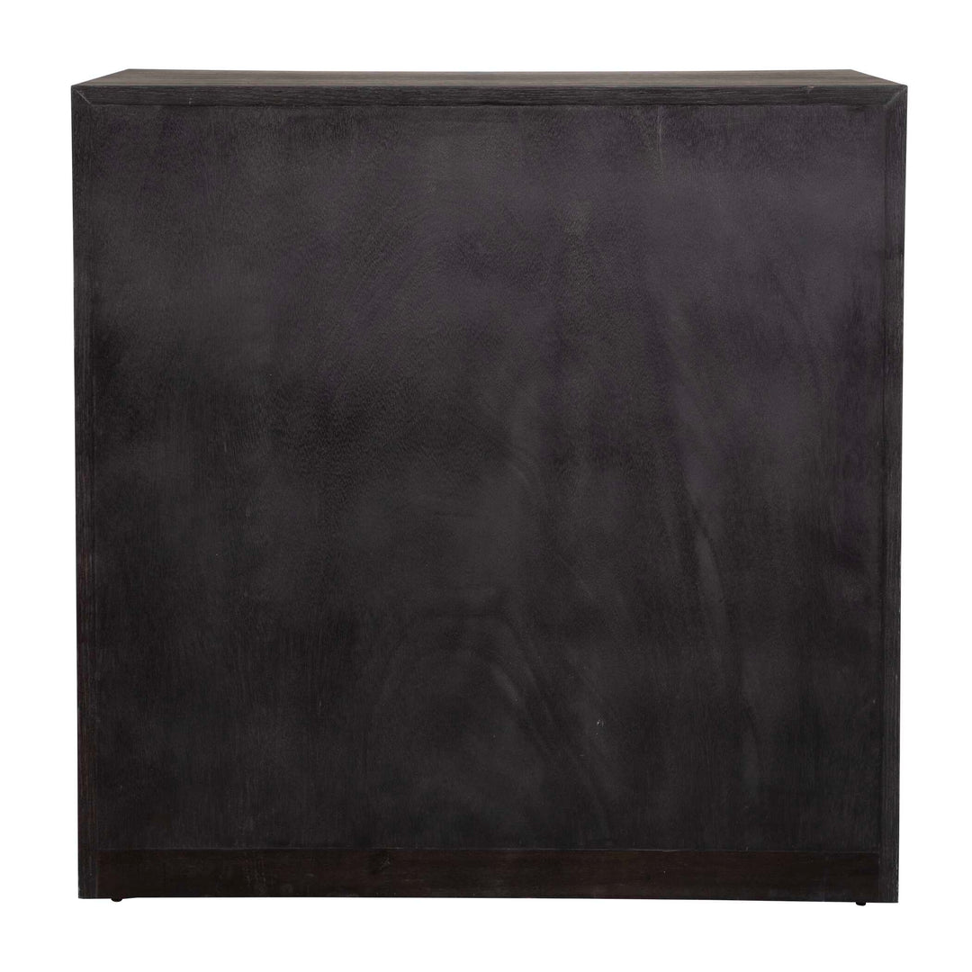 American Home Furniture Uttermost Besos 4 Drawer Walnut Chest