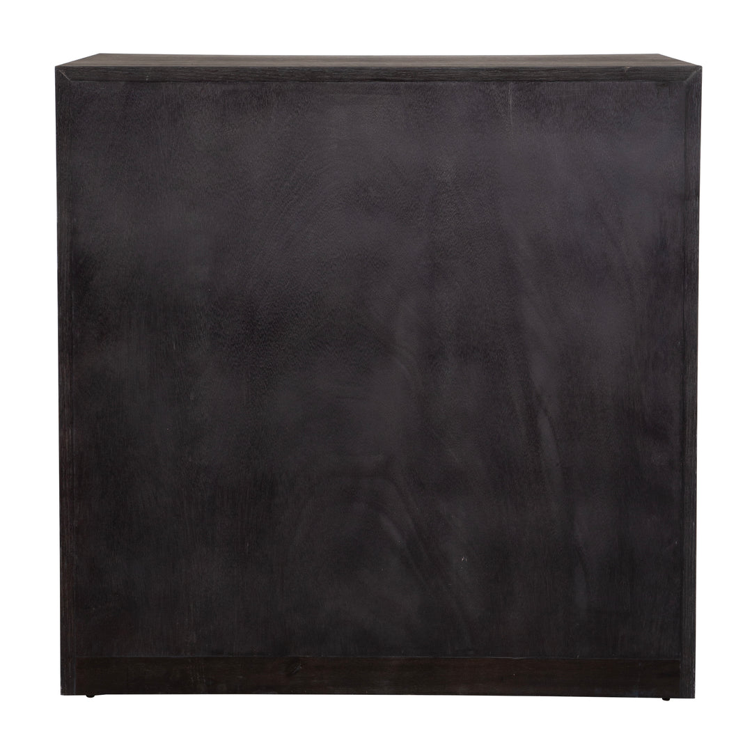 American Home Furniture Uttermost Besos 4 Drawer Walnut Chest