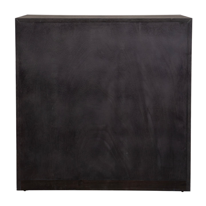 American Home Furniture Uttermost Besos 4 Drawer Walnut Chest