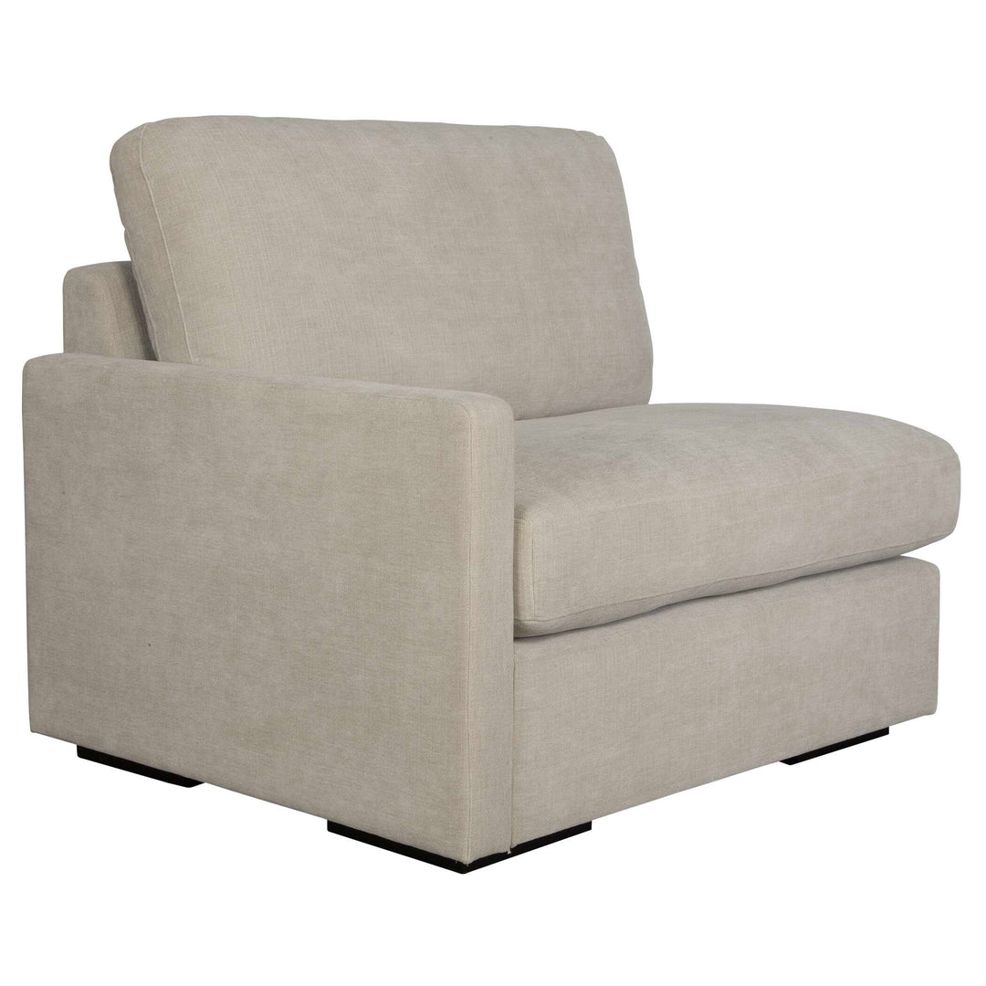 American Home Furniture Uttermost Refuge Sand Left Arm Facing Sofa