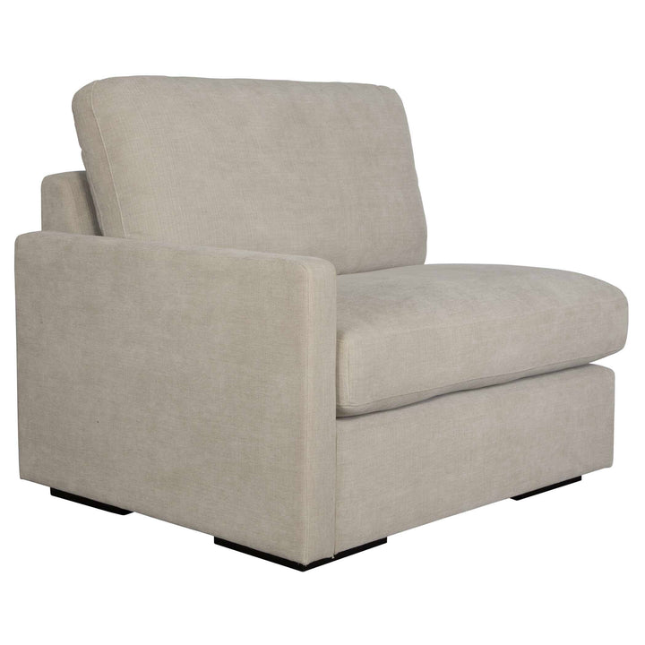American Home Furniture Uttermost Refuge Sand Left Arm Facing Sofa