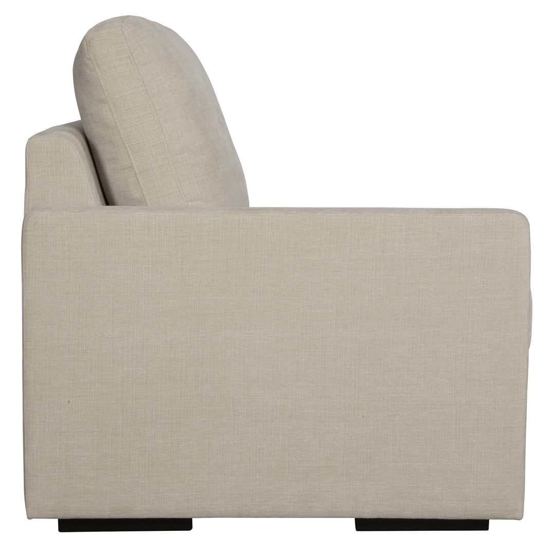 American Home Furniture | Uttermost - Refuge Sand Left Arm Facing Sofa