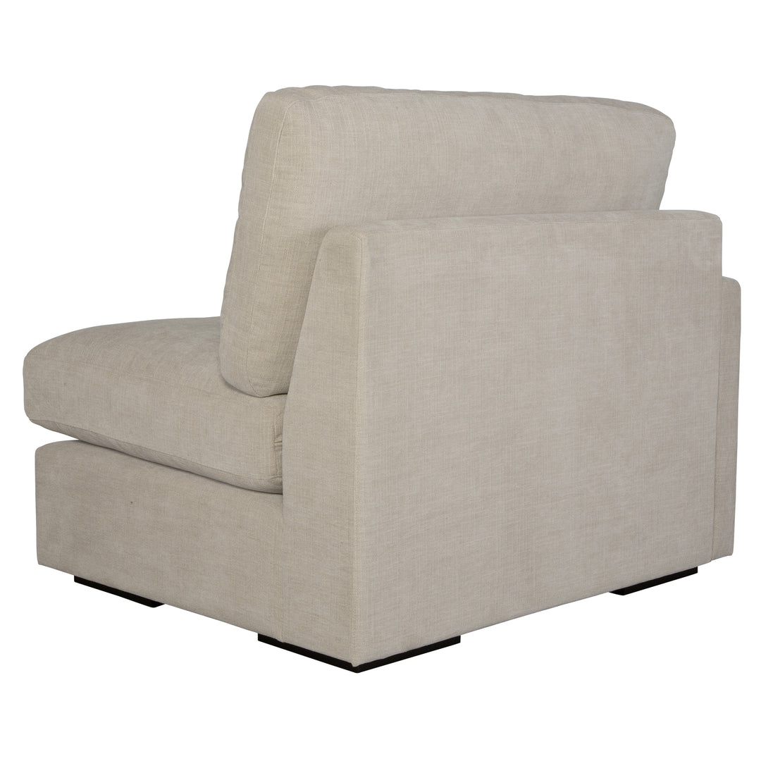 American Home Furniture Uttermost Refuge Sand Left Arm Facing Sofa