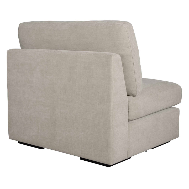 American Home Furniture Uttermost Refuge Armless Sand Sofa