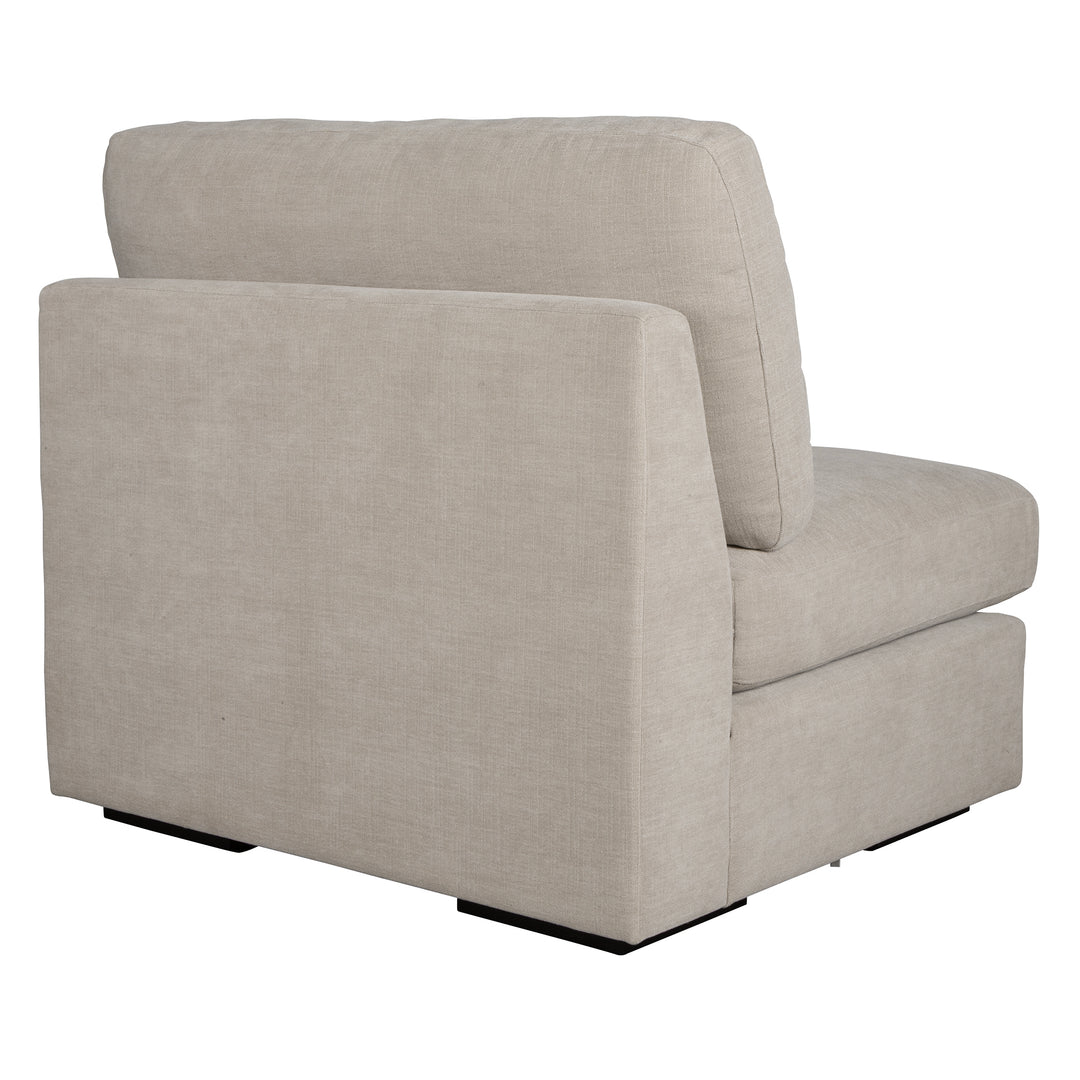 American Home Furniture | Uttermost - Refuge Armless Sand Sofa 