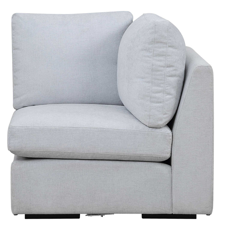 American Home Furniture Uttermost Refuge Cloud Blue Corner Sofa