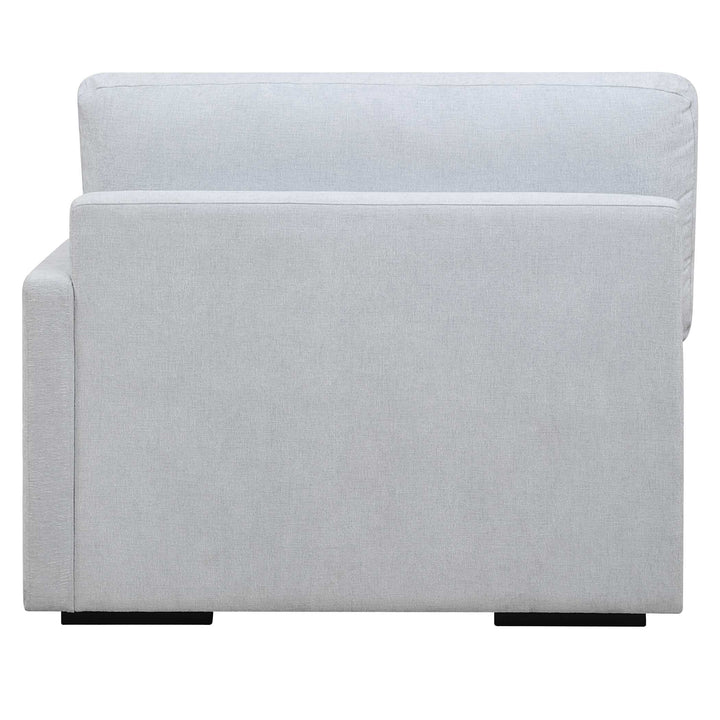 American Home Furniture Uttermost Refuge Cloud Blue Right Arm Facing Sofa