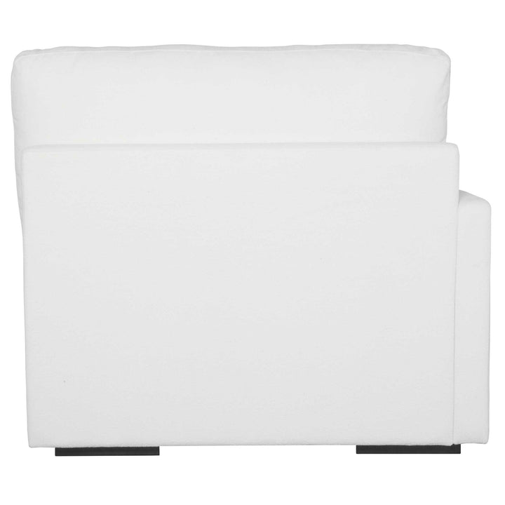 American Home Furniture Uttermost Refuge Arctic White Left Arm Facing Sofa