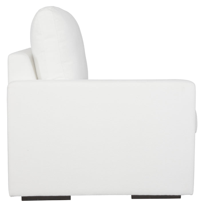 American Home Furniture | Uttermost - Refuge Arctic White Left Arm Facing Sofa