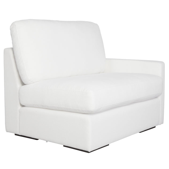 American Home Furniture | Uttermost - Refuge Arctic White Right Arm Facing Sofa