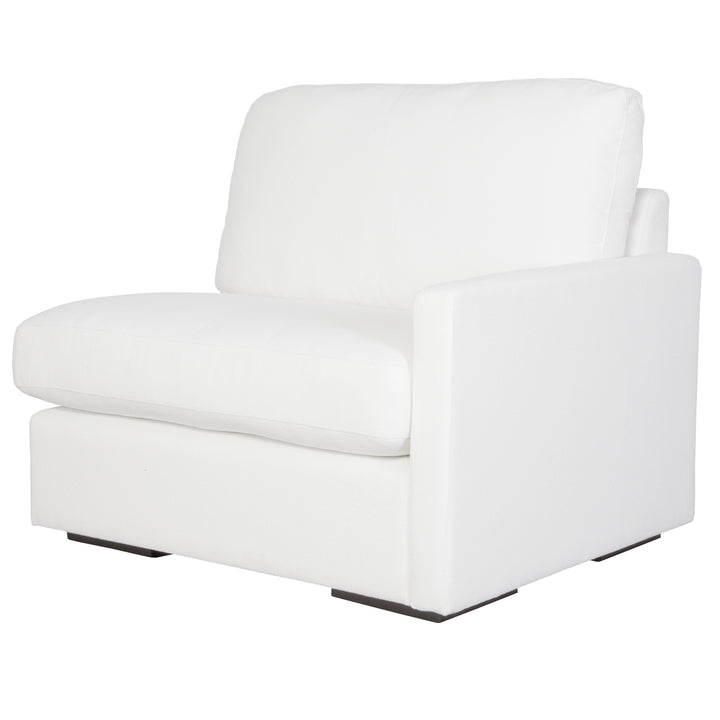 American Home Furniture | Uttermost - Refuge Arctic White Right Arm Facing Sofa