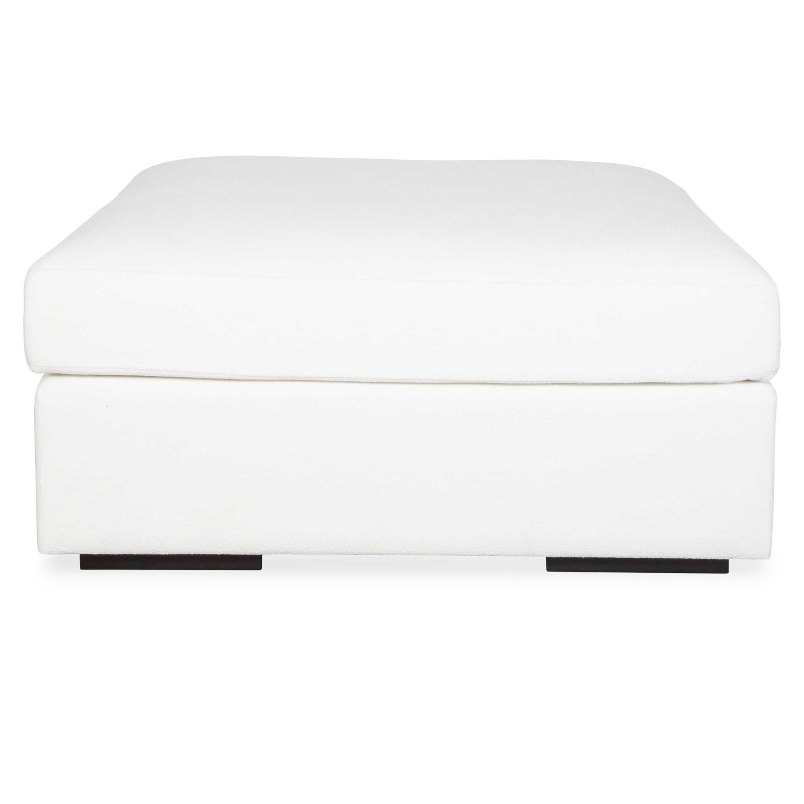 American Home Furniture Uttermost Refuge Arctic White Sofa Ottoman
