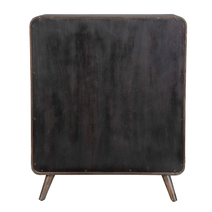 American Home Furniture Uttermost Hausen 2 Door Mid-Century Cabinet