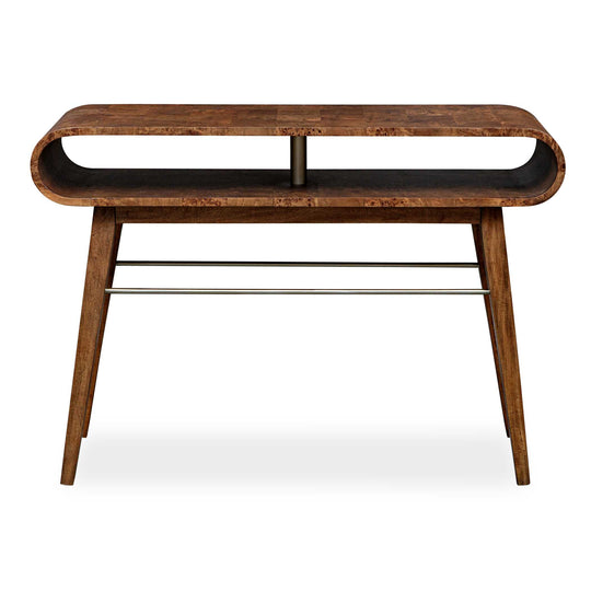 American Home Furniture Uttermost Ledger Mid-Century Console Table
