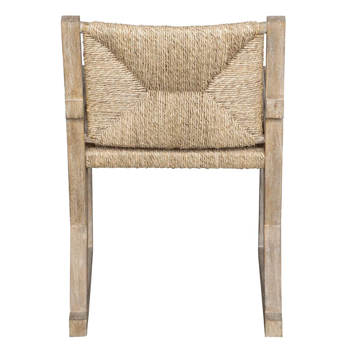 American Home Furniture Uttermost Chatham Seagrass Dining Chair Set of 2