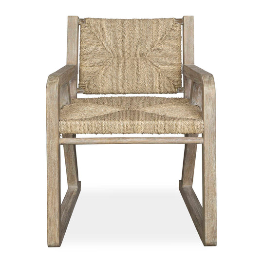 American Home Furniture Uttermost Chatham Seagrass Dining Chair Set of 2