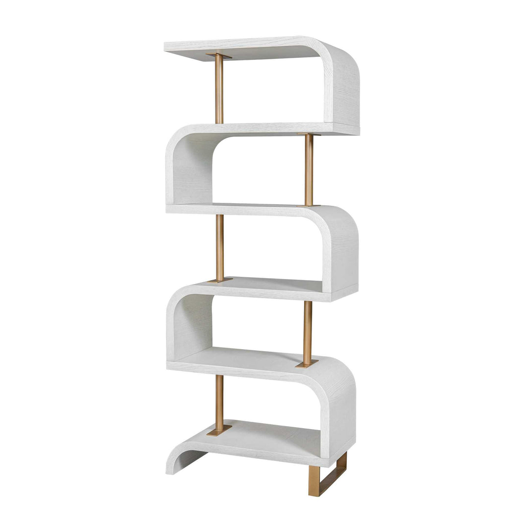 American Home Furniture Uttermost Bia White Etagere
