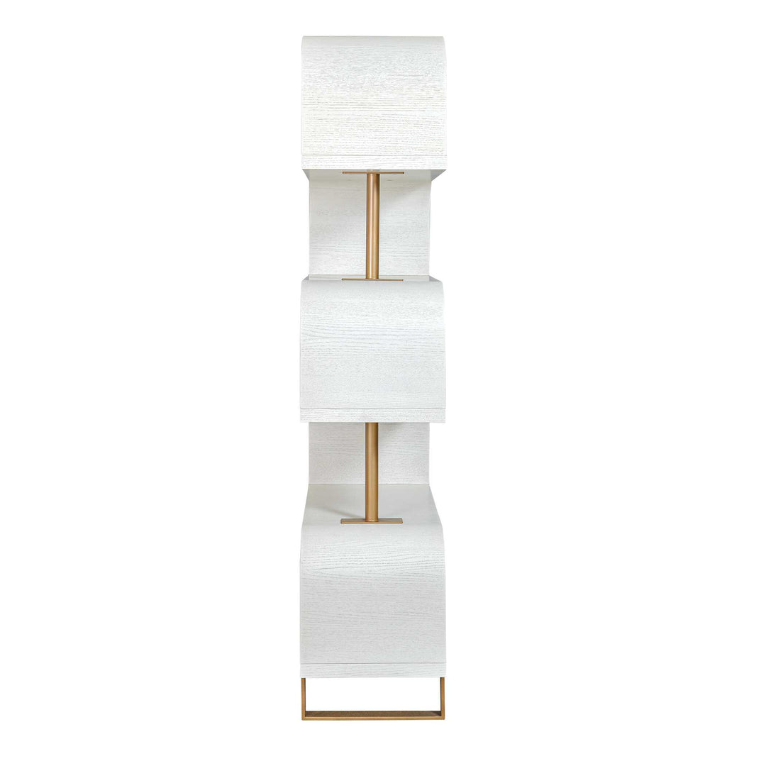 American Home Furniture Uttermost Bia White Etagere