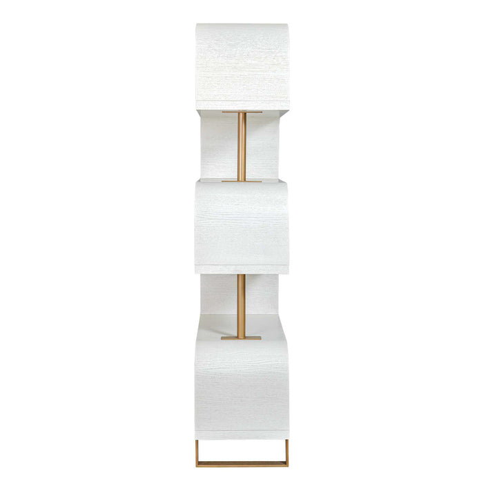 American Home Furniture Uttermost Bia White Etagere