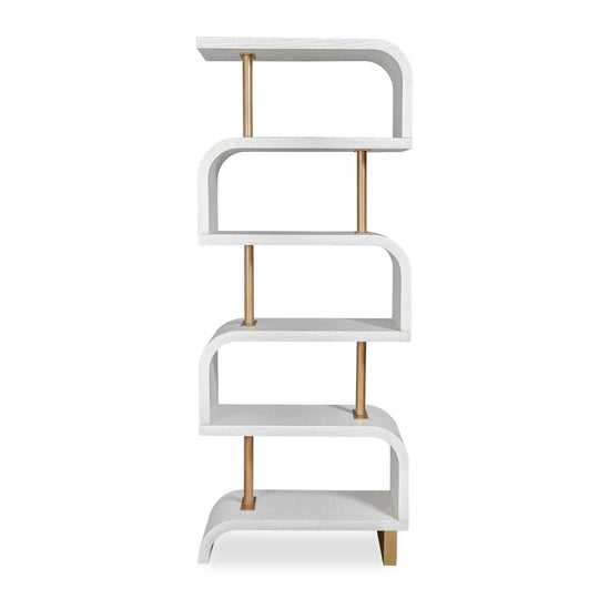 American Home Furniture Uttermost Bia White Etagere