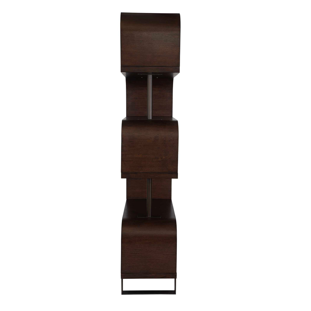 American Home Furniture Uttermost Bia Chocolate Etagere