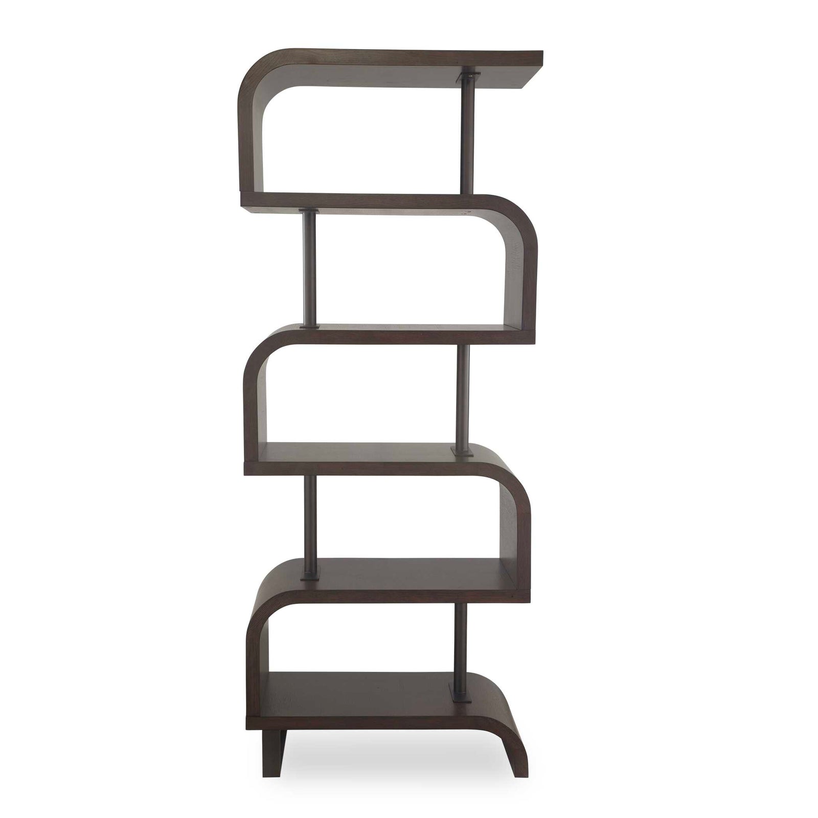 American Home Furniture Uttermost Bia Chocolate Etagere