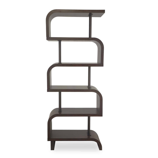 American Home Furniture Uttermost Bia Chocolate Etagere