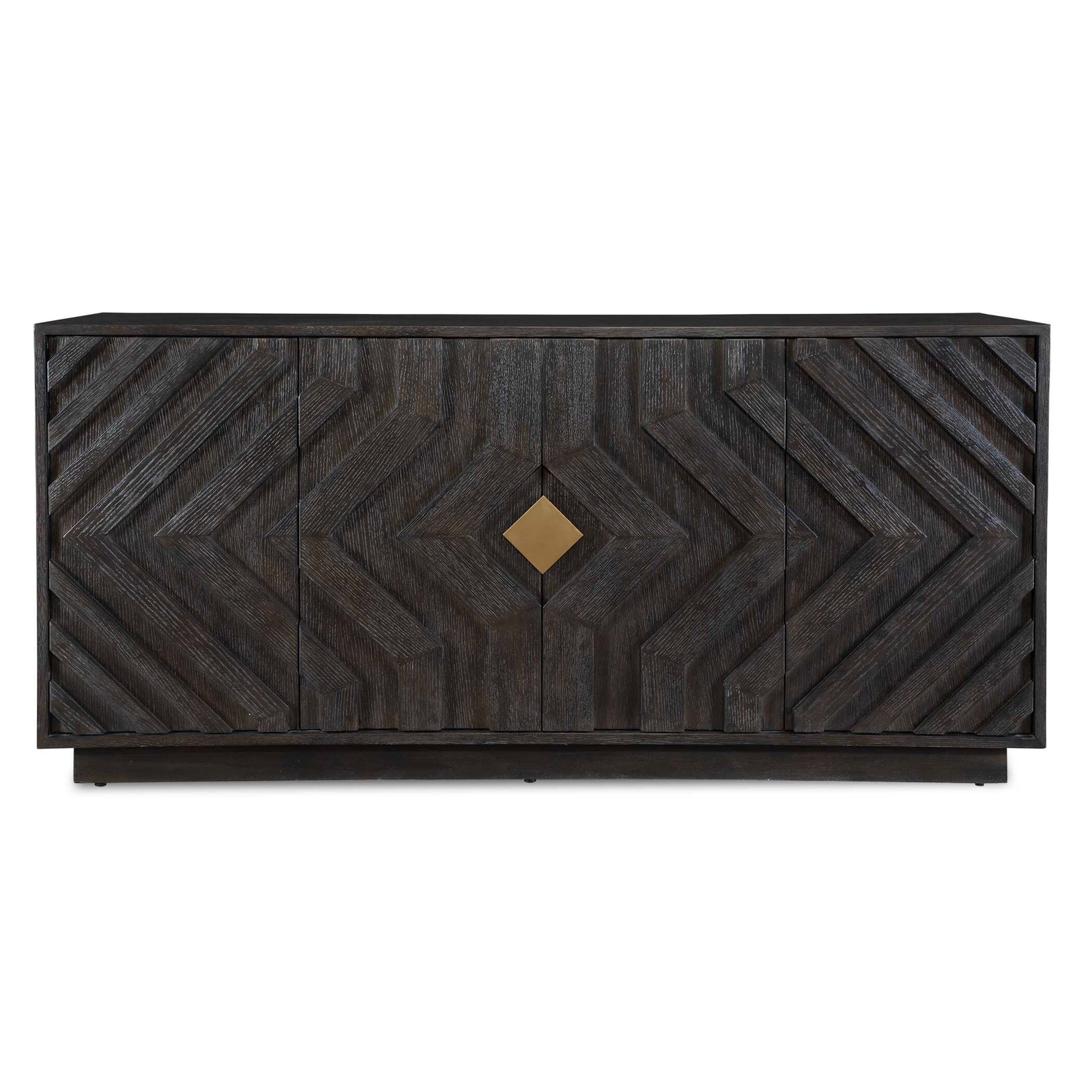American Home Furniture Uttermost Faulkner 4 Door Cabinet