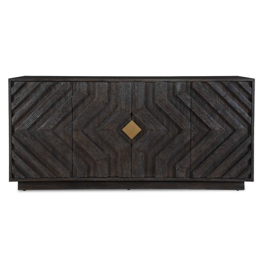 American Home Furniture Uttermost Faulkner 4 Door Cabinet