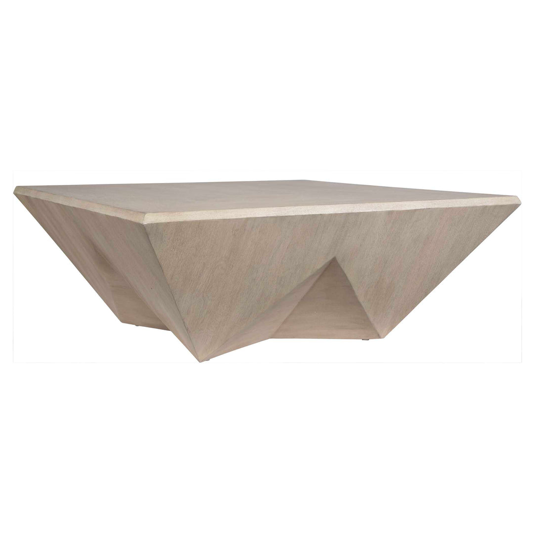 American Home Furniture Uttermost Collins Modern Light Gray Coffee Table