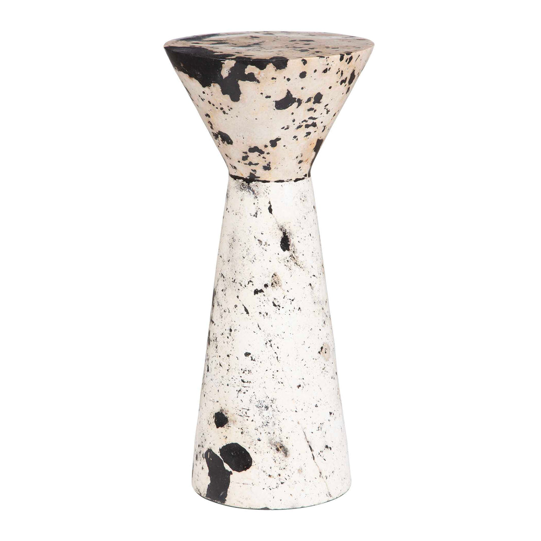 American Home Furniture Uttermost Lenora Stone Drink Table