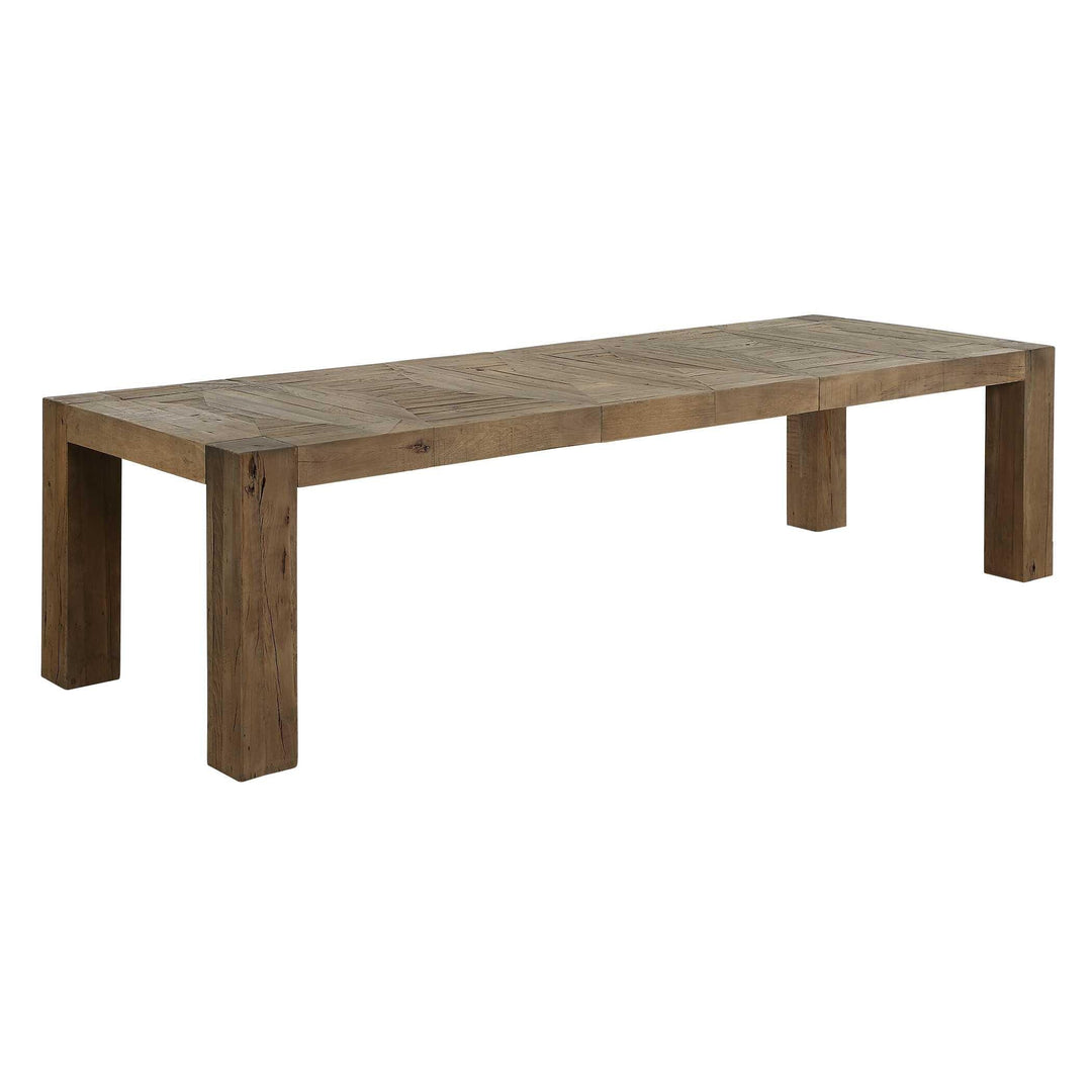 Aldan Reclaimed Oak Dining Table - AmericanHomeFurniture