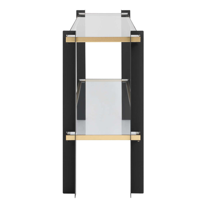 American Home Furniture Uttermost Cunene Contemporary Console Table