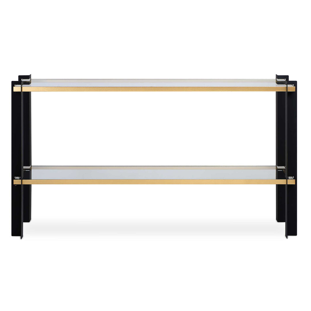 American Home Furniture Uttermost Cunene Contemporary Console Table