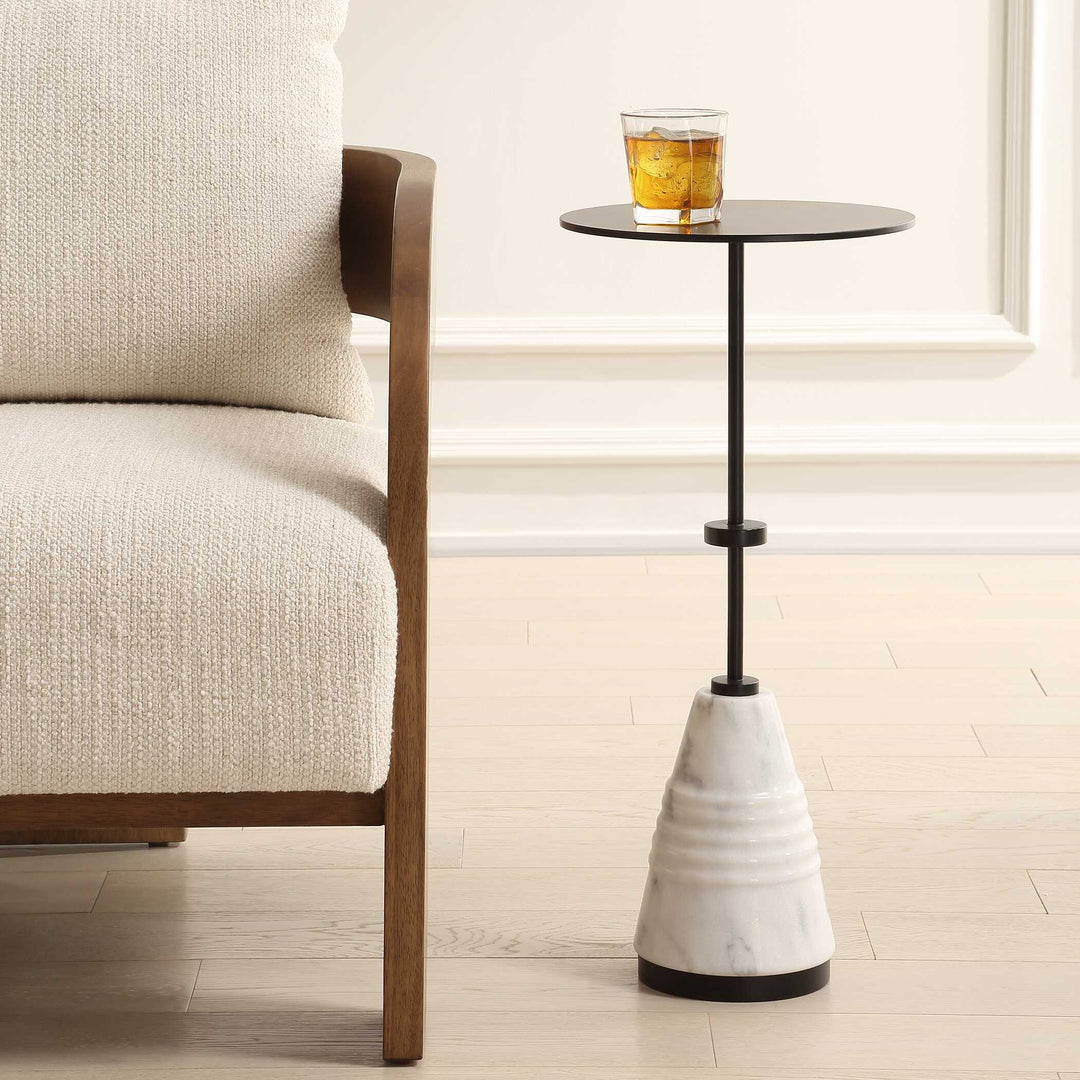 American Home Furniture Uttermost Kincaid Metal Drink Table