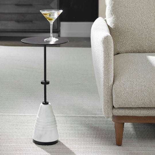 American Home Furniture Uttermost Kincaid Metal Drink Table