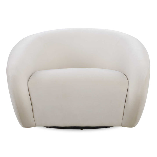 American Home Furniture Uttermost DeSoto Cream Swivel Chair