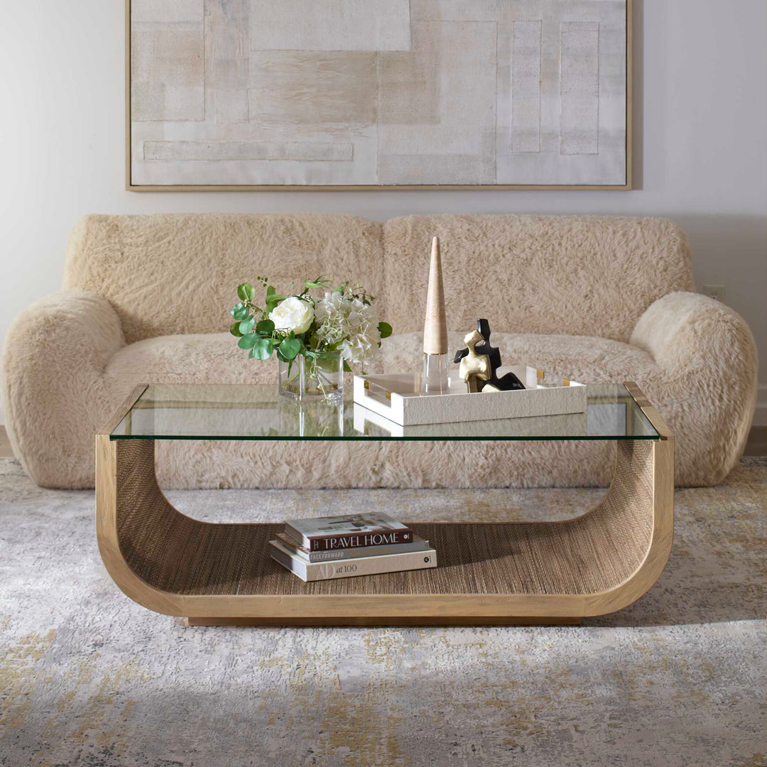 American Home Furniture Uttermost Farrington Modern Coffee Table