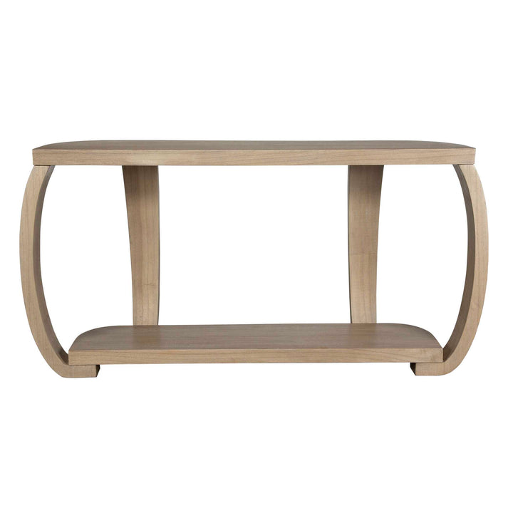 American Home Furniture Uttermost Adona Wood Console Table
