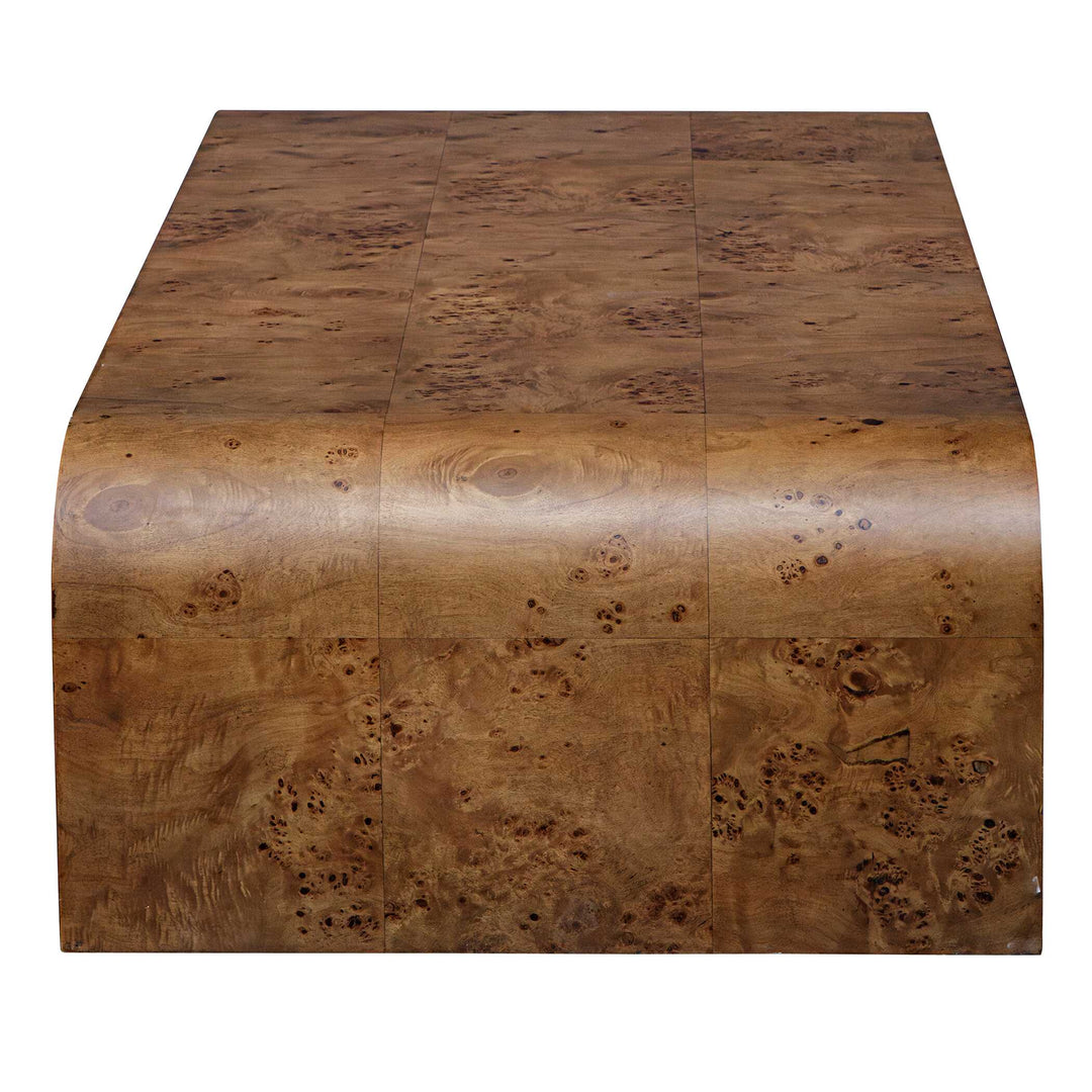 American Home Furniture Uttermost Carraway Burl Wood Coffee Table