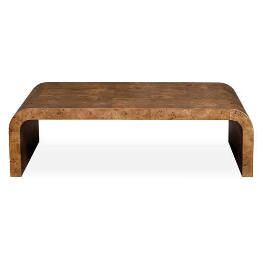 American Home Furniture Uttermost Carraway Burl Wood Coffee Table