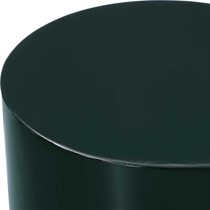 American Home Furniture Uttermost Denison Dark Green Accent Table