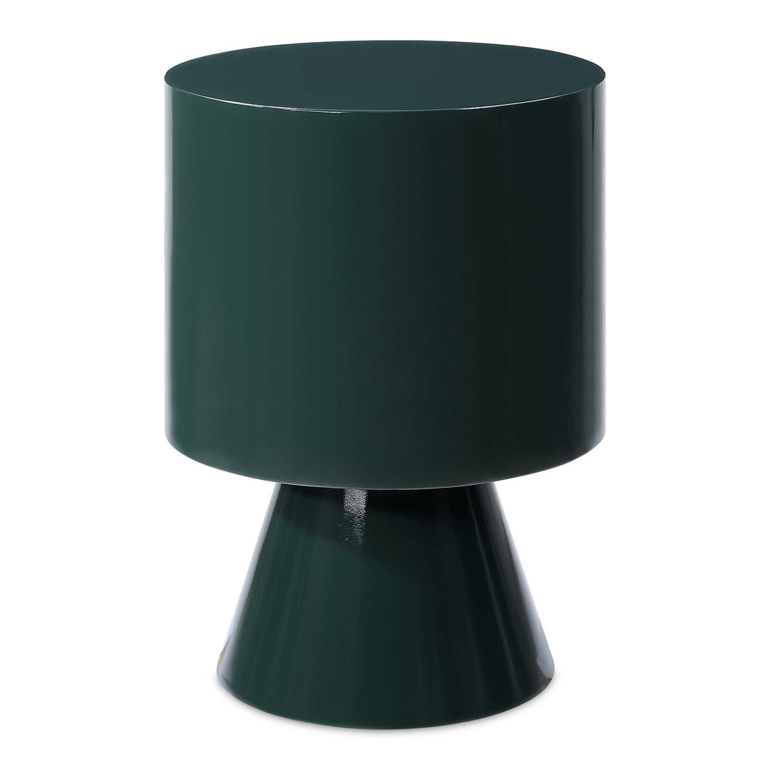 Denison Dark Green Accent Table - AmericanHomeFurniture