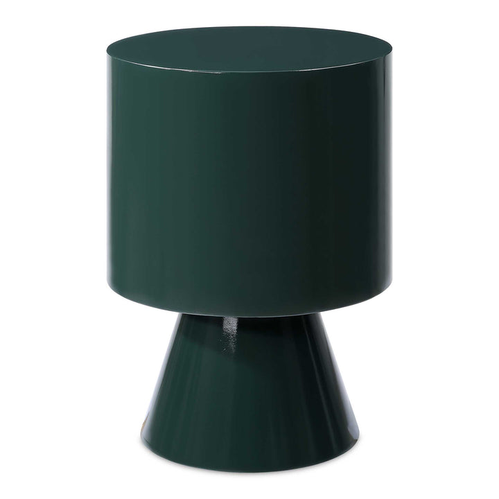 American Home Furniture Uttermost Denison Dark Green Accent Table